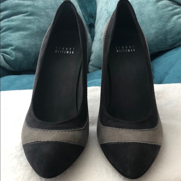 Stuart Weitzman Nouveau Pointed Toe Pumps - Picture 2 of 7